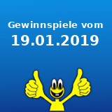 Gewinnspiele vom 19.01.2019