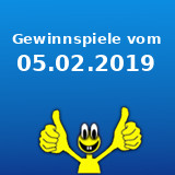 Gewinnspiele vom 05.02.2019