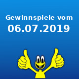 Gewinnspiele vom 06.07.2019 Gewinnspiele vom 06.07.2019