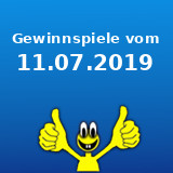 Gewinnspiele vom 11.07.2019