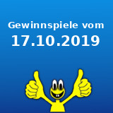 Gewinnspiele vom 17.10.2019