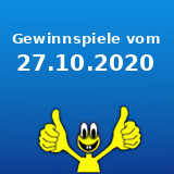 Gewinnspiele vom 27.10.2020 Gewinnspiele vom 27.10.2020