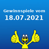 Gewinnspiele vom 18.07.2021 Gewinnspiele vom 18.07.2021