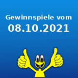 Gewinnspiele vom 08.10.2021 Gewinnspiele vom 08.10.2021
