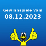 Gewinnspiele vom 08.12.2023 Gewinnspiele vom 08.12.2023
