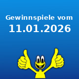 Gewinnspiele vom 11.01.2026
