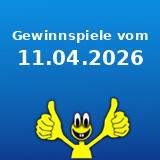 Gewinnspiele vom 11.04.2026
