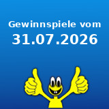Gewinnspiele vom 31.07.2026