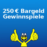 250 € Bargeld gewinnen