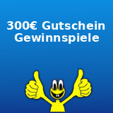 300€ Gutschein Gewinnspiele