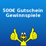 500€ Gutschein gewinnen
