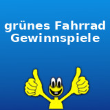 grünes Fahrrad Gewinnspiel
