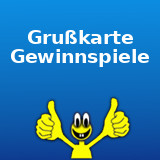 Grußkarte Gewinnspiel
