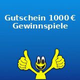 Gutschein 1000 € Gewinnspiele