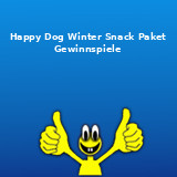 Happy Dog Winter Snack Paket gewinnen