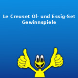 Le Creuset Öl- und Essig-Set Gewinnspiel Le Creuset Öl- und Essig-Set Gewinnspiel