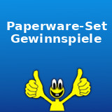 Paperware-Set Gewinnspiel Paperware-Set Gewinnspiel