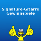 Signature-Gitarre Gewinnspiel